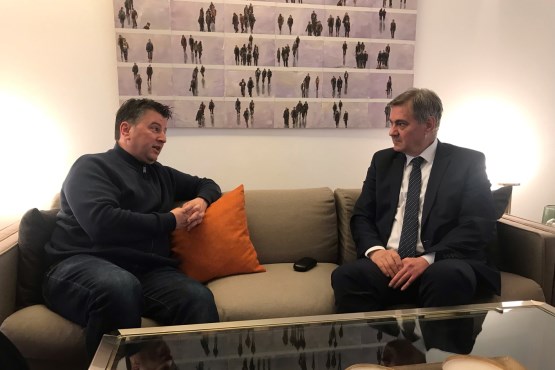 Zamjenik predsjedavajućeg Predstavničkog doma dr. Denis Zvizdić razgovarao u Sarajevu sa poslanikom njemačkog Bundestaga Borisom Mijatovićem